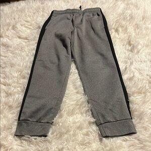 Jumping Beans Gray and Black Joggers with Ribbed Cuffs